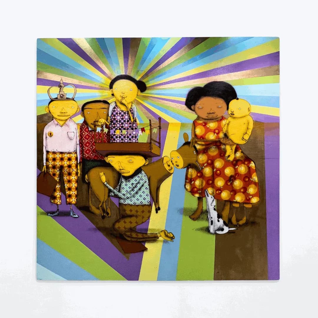 Os Gêmeos — Atomic Love, 2008