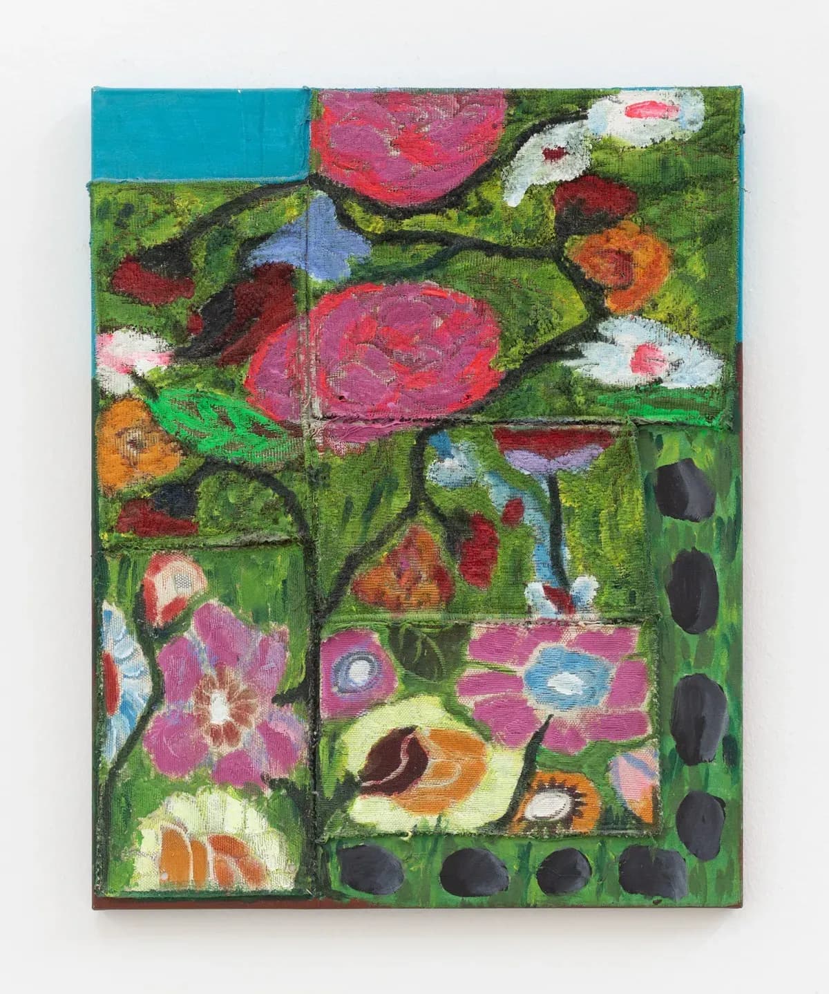 Leda Catunda — O Jardim, 1991