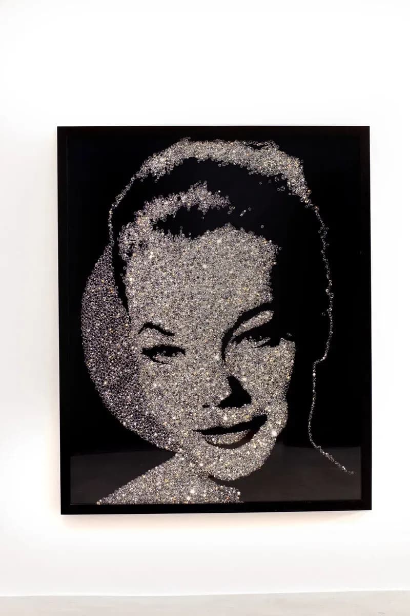 Vik Muniz — Romy Schneider, 2004