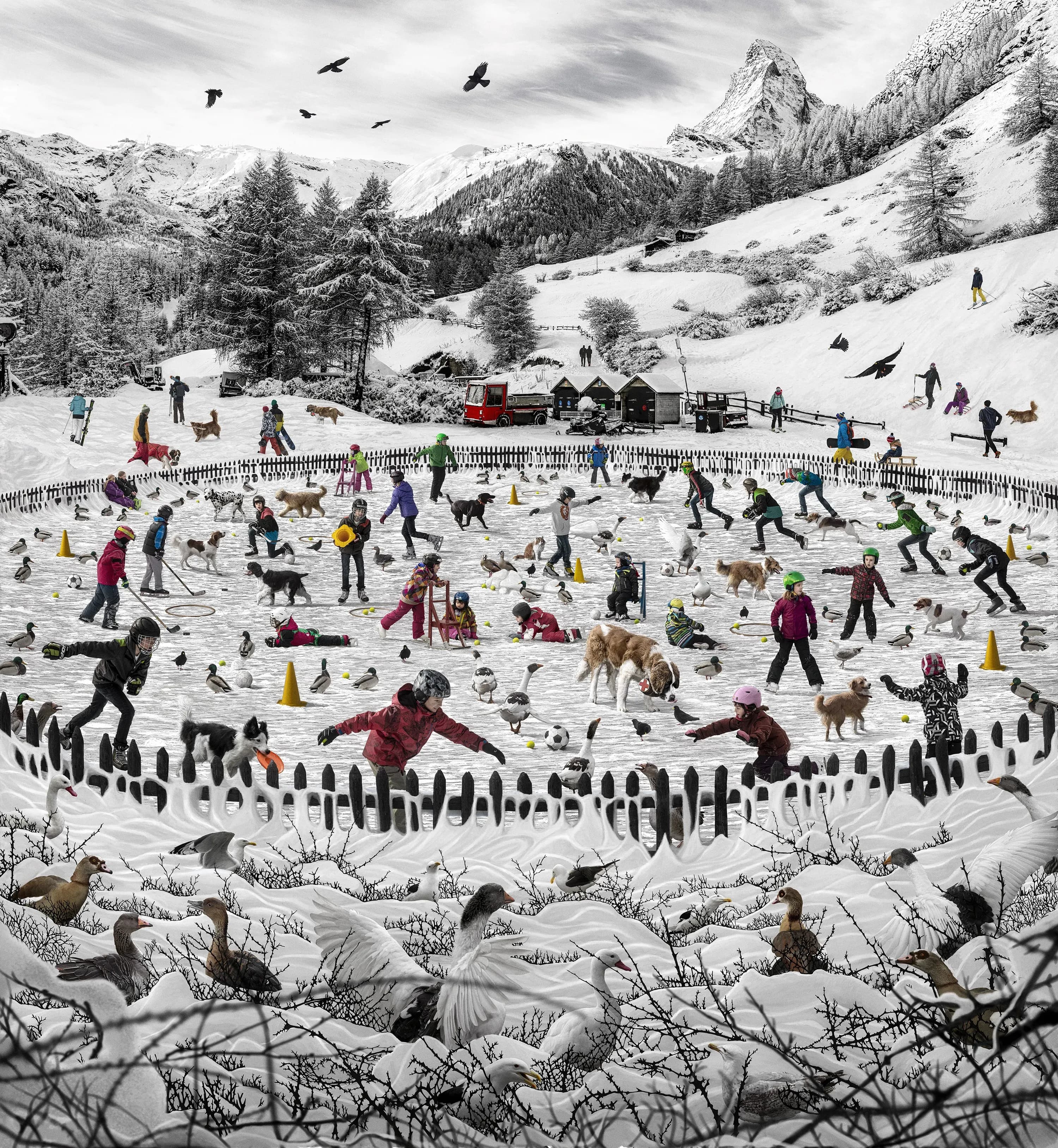 Marcelo Tinoco — Lagoa dos Patos 2 - Matterhorn, Suíça, 2020