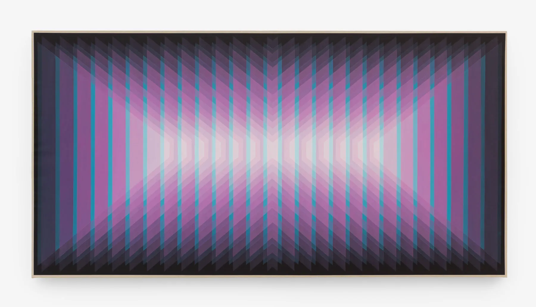 Daniel Mullen — Color interaction purple teal shift, 2026